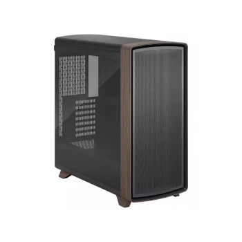 Fractal Design Summit Black TG Light Tint κουτί υπολογιστή Mid-Tower με μπροστινό πάνελ καρυδιάς