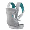 B-KIDS Infantino 4-in-1 μετατρεπόμενο μάρσιπο μωρού, γκρι, 3,6–14,5 kg, πιστοποιημένο JPMA, με αφαιρούμενη σαλιάρα Wonder Cover™