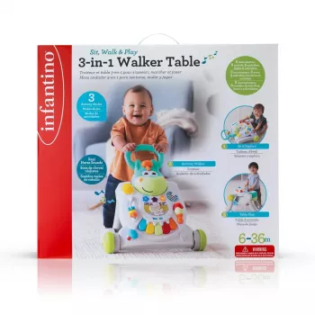 B-KIDS Pusher 3-in-1 άλογο Infantino Grow-with-Me δραστηριότητας