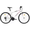 BIKE CITY MILANO 26 λευκό/ροζ γυναικείο ποδήλατο πόλης 6 ταχυτήτων Shimano