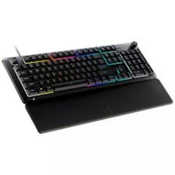 CORSAIR SKIFF 100 πληκτρολόγιο gaming, 10 ζωνών RGB, IP42 προστασία από πιτσιλιές - μαύρο