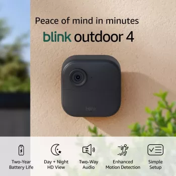 Amazon Blink Outdoor 4 ασύρματη κάμερα παρακολούθησης, κιτ 3 καμερών