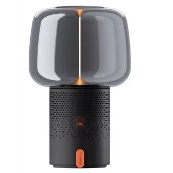 KOODUU Serena Play Φορητό Φωτιστικό LED με Ηχείο Bluetooth Γκρι