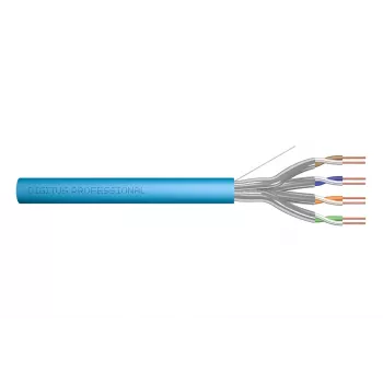 DIGITUS Cat.6A U/FTP καλώδιο εγκατάστασης B2ca LSOH 500m μπλε
