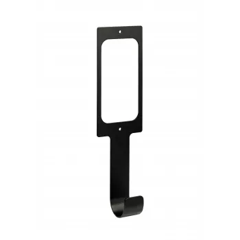 ModuREX Core Hook MX-HK-UNI Μαύρο καθολικό άγκιστρο για αρθρωτά συστήματα αποθήκευσης