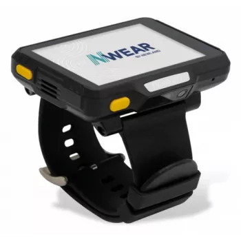 Newland WD1-V2 Wearable Watch Device με οθόνη αφής 2,8 ιντσών, 3GB/32GB, BT, WiFi, 4G, GPS και κάμερα. Περιλαμβάνει βραχιόλι, καλώδιο USB-C και προσαρμογέα MultiPower. OS: Android 13.0 GMS