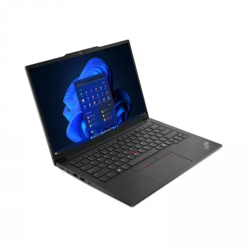 Lenovo ThinkPad E14 Gen 6 Ryzen™ 5 7535U 256GB SSD 16GB 14 WUXGA (1920x1200) IPS WIN11 Pro ΜΑΥΡΟ Πληκτρολόγιο με οπίσθιο φωτισμό FP-Reader 1YW