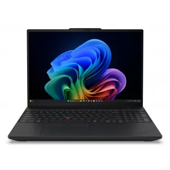 Lenovo ThinkPad T16 Gen 5 Core™ Ultra 7 355 512GB SSD 16GB 16 inch (1920x1200) WIN11 Pro ΜΑΥΡΟ Πληκτρολόγιο με οπίσθιο φωτισμό FP-Reader. 1 έτος εγγύηση