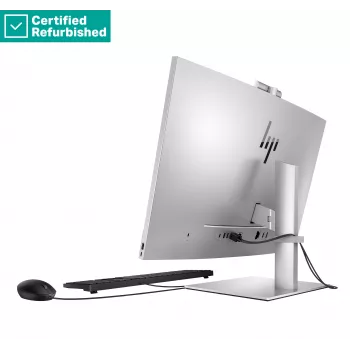RENEW SILVER HP Elite 870 G9 AIO All-in-One 27 - i9-14900, 64GB, 2TB SSD, 27 QHD Non-Touch AG, ρυθμιζόμενο καθ' ύψος, ποντίκι USB, Win 11 Pro, 1 έτος