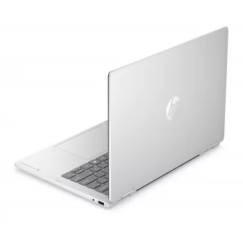 HP OmniBook 5 Flip NG AI 14-km0001nnx - Ultra 7 355, 32GB LPDDR5X 7467 on-board, 512GB, Touch/14,0 2K (1920x1200) OLED, Glacier Silver DF+ AI-Logo - 5MP IR TNR, χωρίς 65W AC-Adapter, Win 11 Home, 1 έτος