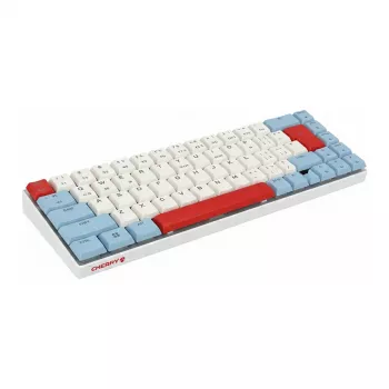 Cherry TAS MX-LP 2.1 Συμπαγές ασύρματο πληκτρολόγιο DE-Layout λευκό