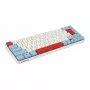 Cherry TAS MX-LP 2.1 Συμπαγές ασύρματο πληκτρολόγιο DE-Layout λευκό