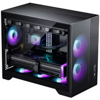 PHANTEKS XT M3 κουτί PC, Mini κουτί + D30 PWM Regular Airflow D-RGB ανεμιστήρες, συσκευασία 3 τεμ., μαύρο