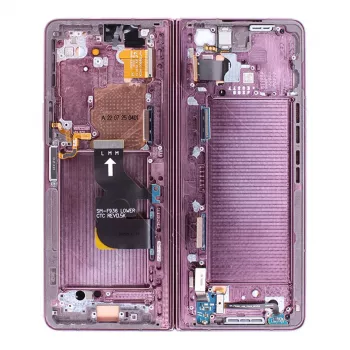 Galaxy Z Fold4 LCD - Touch - Μπροστινό κάλυμμα Burgundy