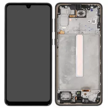 SM-A336B Galaxy A33 5G LCD - Touch - Μπροστινό κάλυμμα Awesome Black