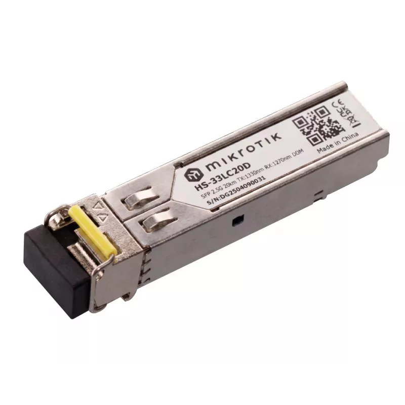 ΠΟΜΠΟΔΕΚΤΗΣ ΔΙΚΤΥΟΥ SFP/HS-2733LC20D MIKROTIK