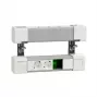 SCHNEIDER ELECTRIC UNICA SYSTEM+ ΣΥΣΚΕΥΗ ΓΡΑΦΕΙΟΥ 4XSCHUKO+USB A/C+RJ45 OPT, ΛΕΥΚΟ/ΓΚΡΙ