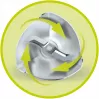 Μπλέντερ χειρός Philips ProMix HR2543/90, 700 W