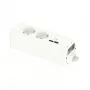 SCHNEIDER ELECTRIC UNICA SYSTEM+ MOD.UNIT 2XSCHUKO+USBA/C ΛΕΥΚΟ