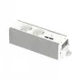 SCHNEIDER ELECTRIC UNICA SYSTEM+ MOD.UNIT 2XSCHUKO+USBA/C ΛΕΥΚΟ/ΓΚΡΙ