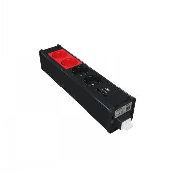 SCHNEIDER ELECTRIC UNICA SYSTEM+ MOD.UNIT 2W/2R+USBA/C ΑΝΘΡΑΚΙ