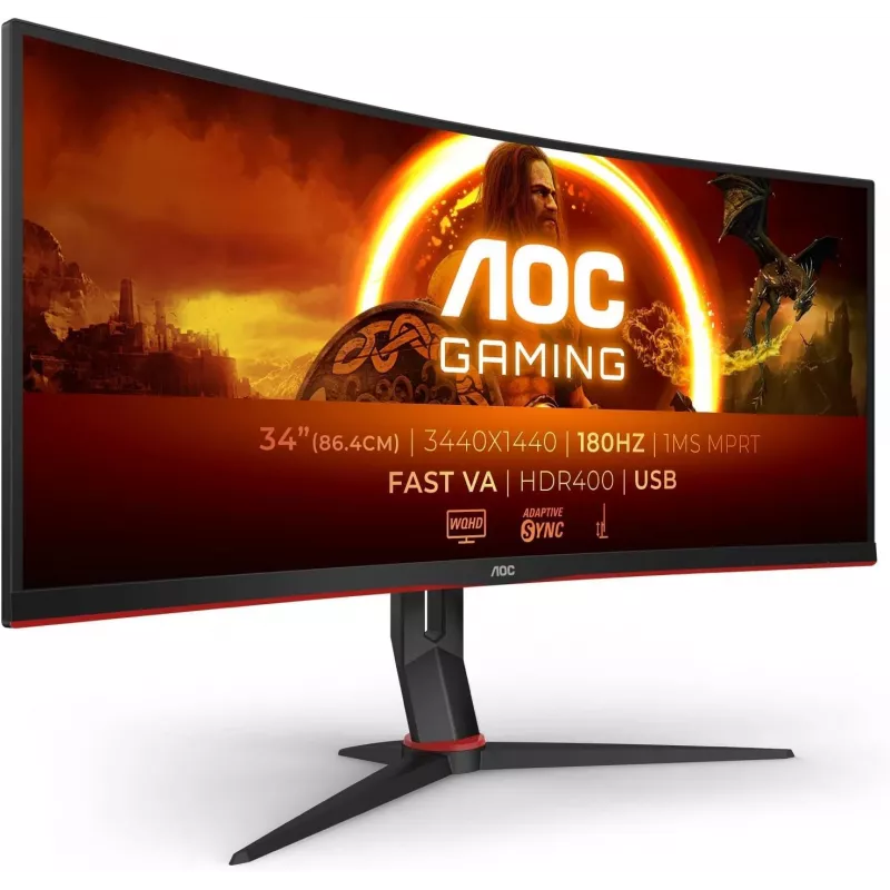 Οθόνη AOC CU34G2XP (ανακατασκευασμένη)