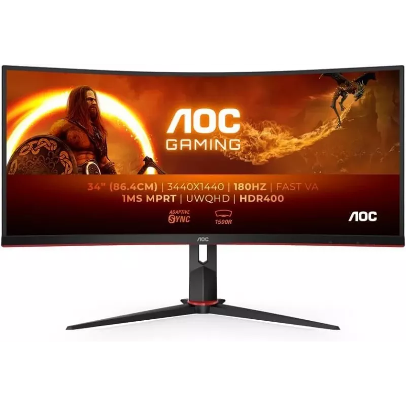 Οθόνη AOC CU34G2XP (ανακατασκευασμένη)