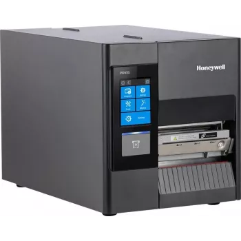 HONEYWELL PD45S0F, Πλήρης οθόνη αφής, Εκτυπωτής θερμικής και θερμικής μεταφοράς, Ethernet, 203 dpi, Αισθητήρας αφαίρεσης ετικέτας, Ανατυλιγτήρας, Peel-off, χωρίς καλώδιο τροφοδοσίας, EU - Εκτυπωτής ετικετών - 203 dpi