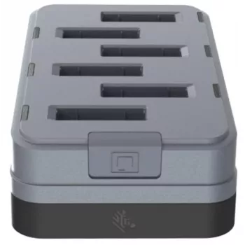 Zebra WS101 φορτιστής εφεδρικών μπαταριών 6 θέσεων για φόρτιση 6 μπαταριών