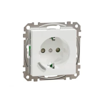 SCHNEIDER ELECTRIC ΠΡΙΖΑ 1-FACH EXXACT 1S/16A/IP20 ΧΩΝΕΥΤΗ ΛΕΥΚΗ