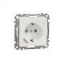 SCHNEIDER ELECTRIC ΠΡΙΖΑ 1-FACH EXXACT 1S/16A/IP20 ΧΩΝΕΥΤΗ ΛΕΥΚΗ