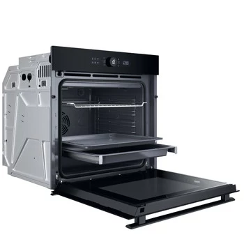 WHIRLPOOL φούρνος WOI4S8PM1SB, μαύρο, ενεργειακή κλάση A+, 6th SENSE