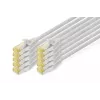 Καλώδιο Patch DIGITUS - CAT6a - S/FTP - Snagless - Cu - 0,5m - μαύρο - 10 τεμ.