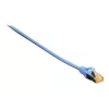 DIGITUS Καλώδιο patch - CAT6a - S/FTP - προστασία γλωττίδας - Cu - 1 m - μπλε