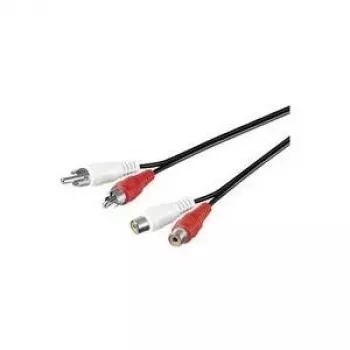 Καλώδιο ήχου Microconnect AUDCH3 3 m 2 x RCA μαύρο