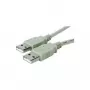 Microconnect USBAA2 Καλώδιο USB USB 2.0 1,8 m USB A γκρι