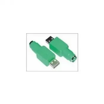 Προσαρμογέας καλωδίου Microconnect USBAPS2F USB σε PS/2 πράσινο