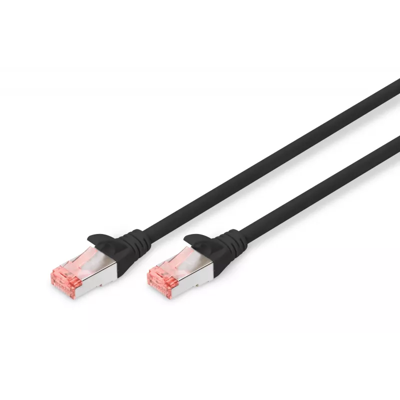 Καλώδιο Patch DIGITUS - CAT6 - S/FTP - Snagless - Cu - 5m - μαύρο