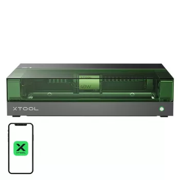 Μηχανή λέιζερ χάραξης 2 σε 1 xTool S1 40W Basic (Μαύρο)
