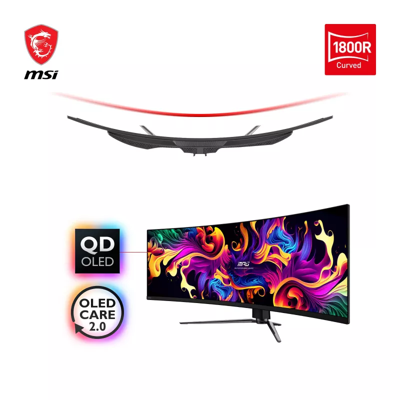 Οθόνη MSI MPG 491CQPDE 49 ίντσες QD-OLED DQHD