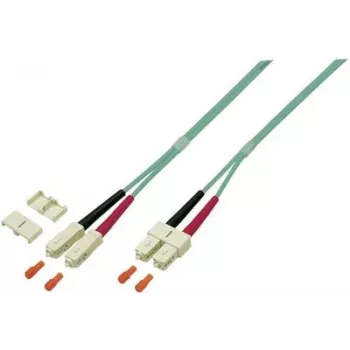 EFB Elektronik O0318.1 καλώδιο patch οπτικής ίνας duplex SC-SC OM4, 1 m, βιολετί