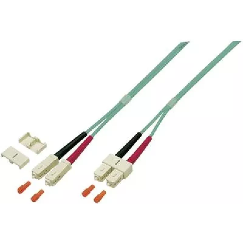 EFB Elektronik O0318.1 καλώδιο patch οπτικής ίνας duplex SC-SC OM4, 1 m, βιολετί