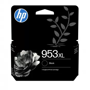 HP 953XL Μελανoδοχείο Ink Cartridge Υψηλής Απόδοσης Μαύρο Original (L0S70AE#LS1)