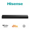 Hisense HS1000 Soundbar 2.0 Κανάλια 60W Bluetooth HDMI ARC USB AUX Οπτική Μαύρο