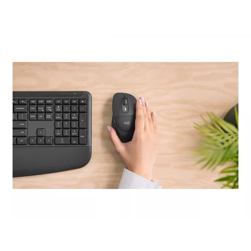 Logitech M850 L for Business Ασύρματο Ποντίκι - Graphite