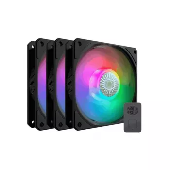 Cooler Master MasterFan 120 Lite ARGB 3-Pack - Ανεμιστήρες Κουτιού - 30 dBA