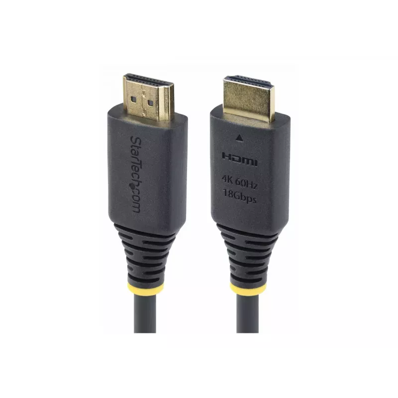 StarTech.com 1,5 m (4,9 ft) Premium Certified High Speed Καλώδιο HDMI, 4K60Hz, Μαύρο