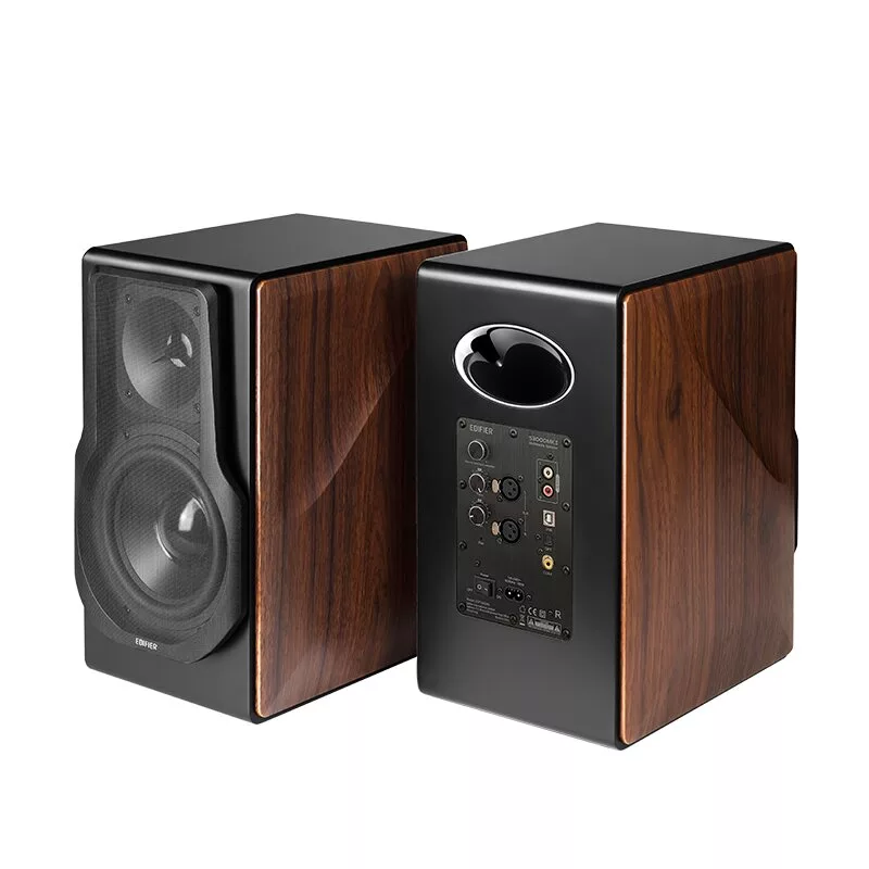 Edifier S3000MKII Premium Ασύρματα Ηχεία Ραφιέρας 2.0, Καφέ