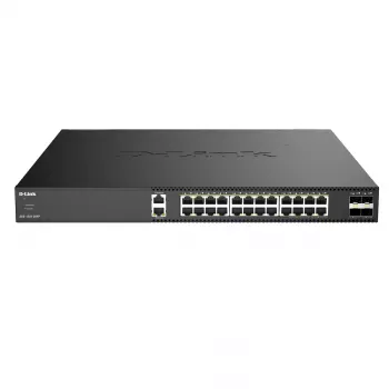 D-Link DXS-1250-28YP/E Smart Managed Multi-Gigabit PoE++ Switch με 4 x 25G SFP28 Uplinks