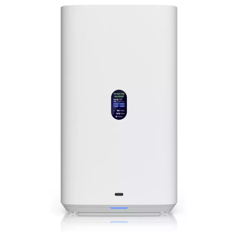 Ubiquiti UNAS-4-W NAS Server 4 Θέσεων, Λευκό, 4GB RAM, 1x 2.5GbE, 1x Επέκταση USB-C
